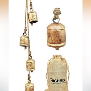 Highbix Gold Hanging Bells 023
